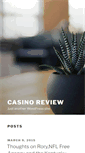 Mobile Screenshot of casinoreview.org